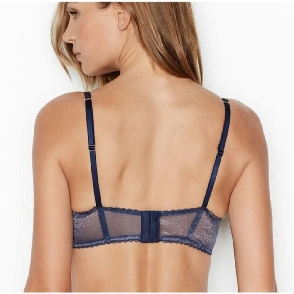 Victoria’s Secret Dream Angels Mesh Balconette Bra Size 36DD